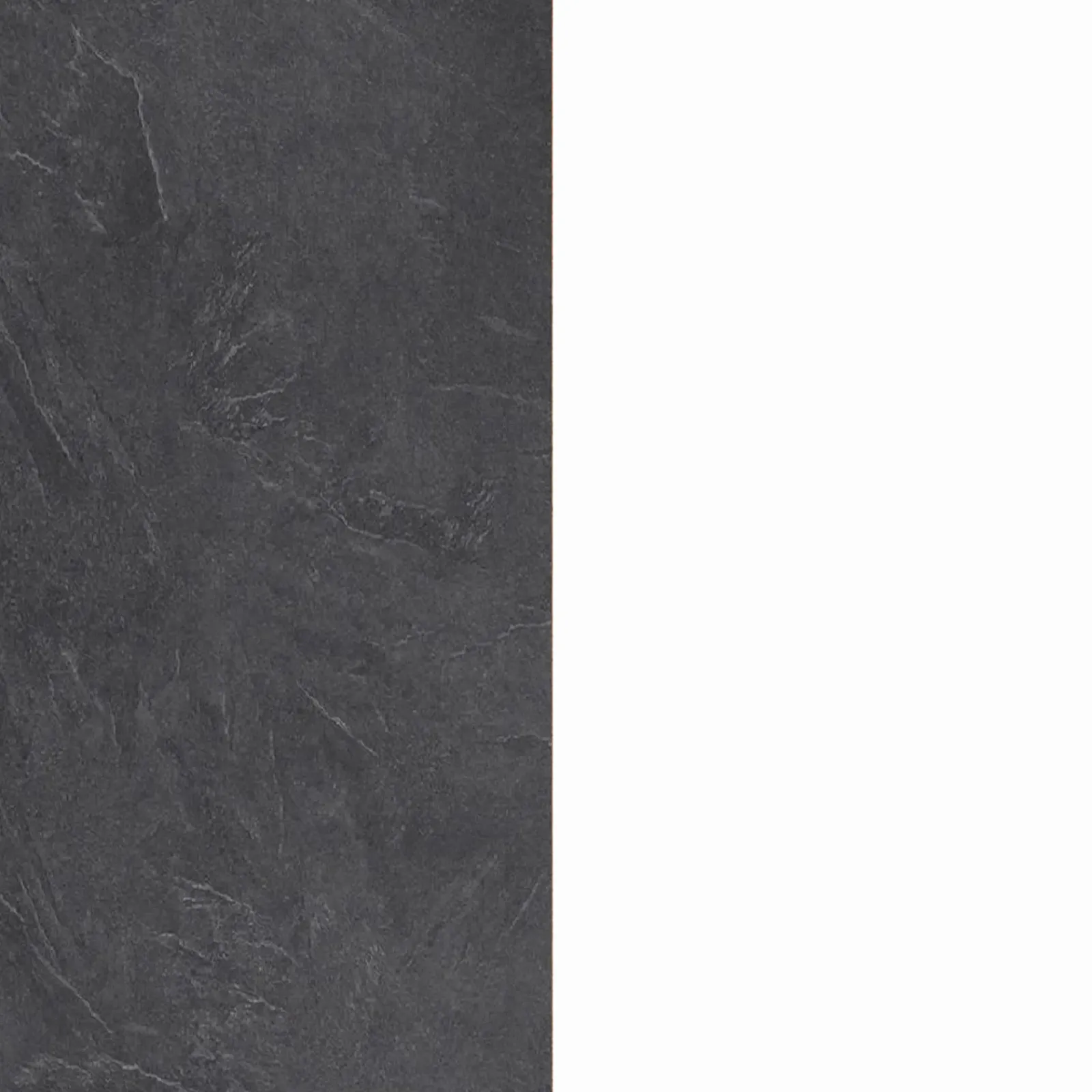 Garnero Arredamenti Scaffali E Dispense-Colonna frigo dispensa cucina 90x165h cm moderna bianco grigio pietra Gourmet Bianco Lucido - Grigio pietra