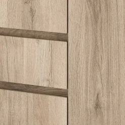 Garnero Arredamenti Comò Cameretta|Comò-Comò 137x81h cm 1 anta 3 cassetti moderno rovere sonoma Panama