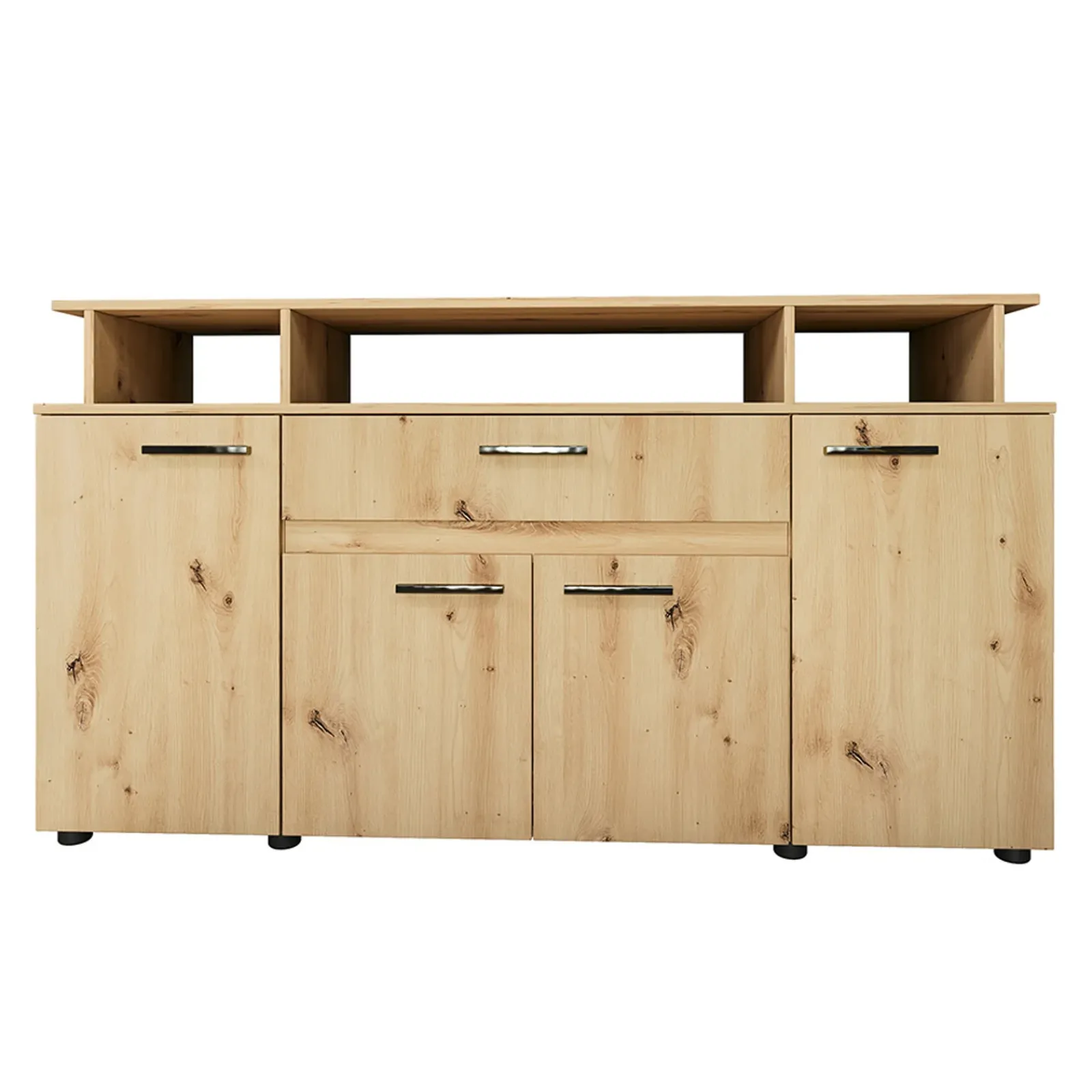 Garnero Arredamenti Comò|Comò-Comò 154x85h cm 4 ante moderno in Pippo Rovere Rustico