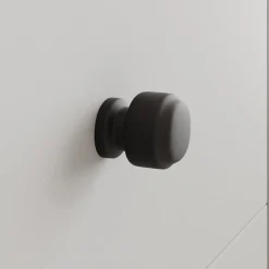 Garnero Arredamenti Comodini Cameretta|Comò-Comodino 40x47h cm 2 cassetti design moderno bianco Pollon