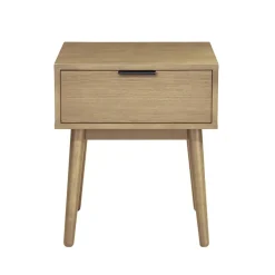 Garnero Arredamenti Comodini Cameretta|Comò-Comodino 45x53h cm con cassetto moderno rovere Potter