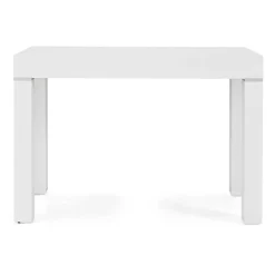 Garnero Arredamenti Consolle Allungabili|Consolle Allungabile-Consolle 50/300cm allungabile Pandora 90 Gihome® Bianco Frassinato