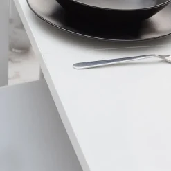 Garnero Arredamenti Consolle Allungabili|Consolle Allungabile-Consolle 50/302cm allungabile bianco opaco Diadema Gihome®