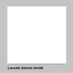 Garnero Arredamenti Credenza Alta|Credenze Moderne-Credenza alta 119x140h cm 4 ante moderna bianco lucido Essential