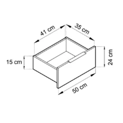 Garnero Arredamenti Credenze Moderne|Madie Moderne-Credenza moderna 155x86h cm 2 ante 3 cassetti cashmere Miller Beige