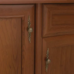 Garnero Arredamenti Mobili Arte Povera-Credenza 153x90h cm 3 ante 1 cassetto arte povera noce Toscana