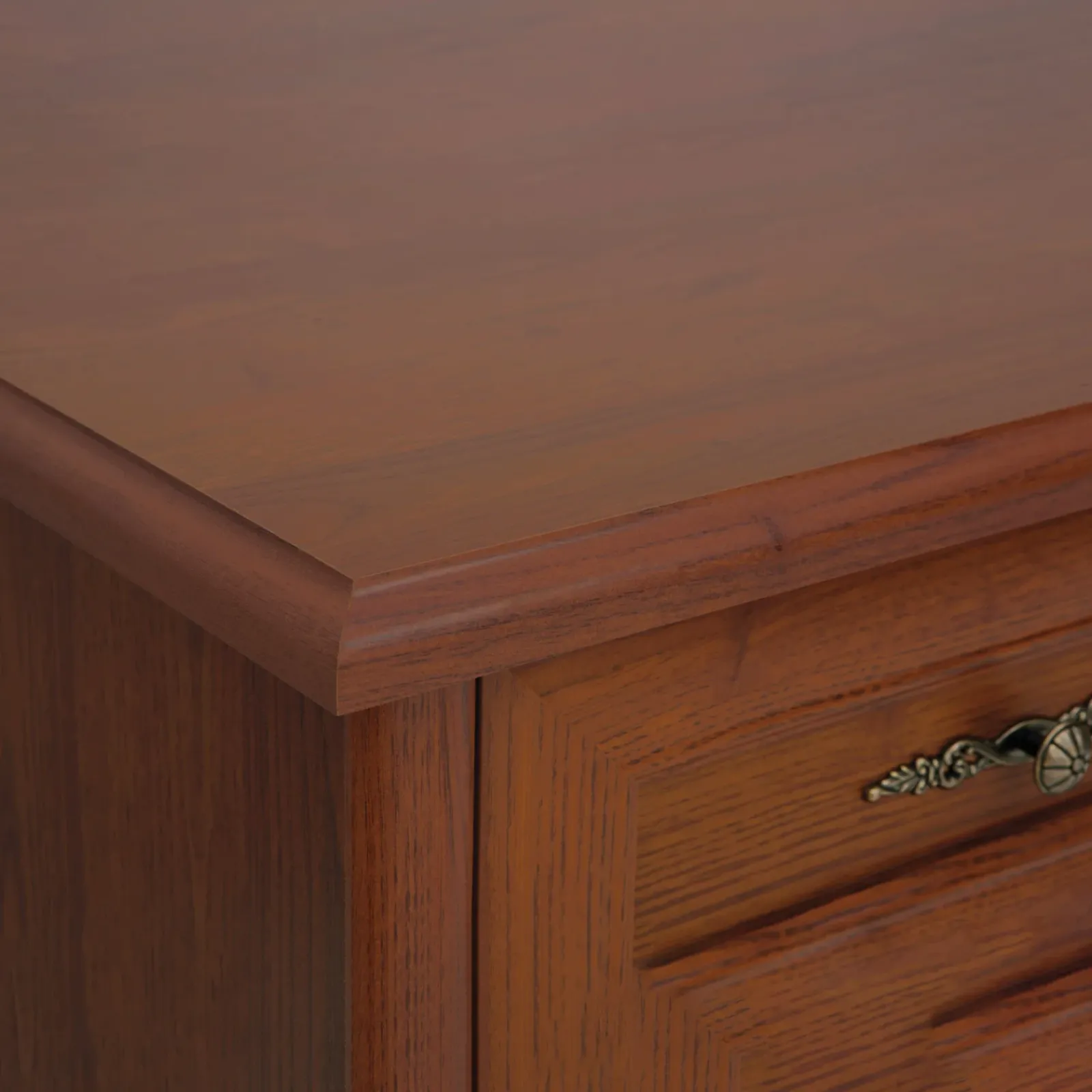 Garnero Arredamenti Mobili Arte Povera-Credenza 101x90h cm 2 ante 2 cassetti arte povera noce Toscana