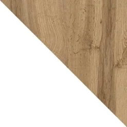 Garnero Arredamenti Credenze Moderne-Credenza 120x100h cm moderna design rovere bianco Modesta Rovere - Bianco opaco