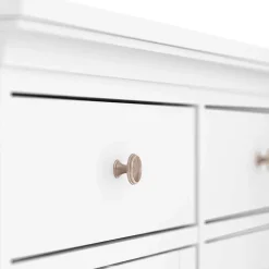 Garnero Arredamenti Mobili Arte Povera|Credenze Moderne-Credenza 143x92h cm shabby bianco opaco Avignon Gihome®