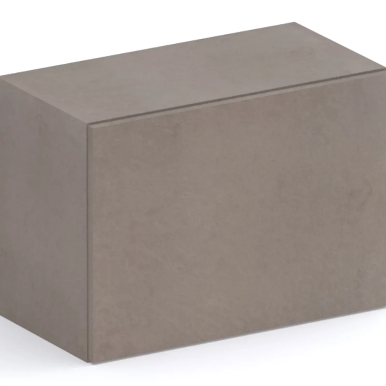 Garnero Arredamenti Mensole E Pensili|Mensole E Pensili-Cubo da terra 55x40h cm 1 anta reversibile bronzo Sunset Marrone