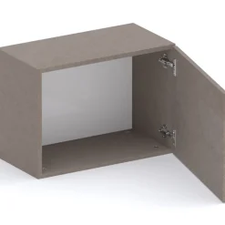 Garnero Arredamenti Mensole E Pensili|Mensole E Pensili-Cubo da terra 55x40h cm 1 anta reversibile bronzo Sunset Marrone