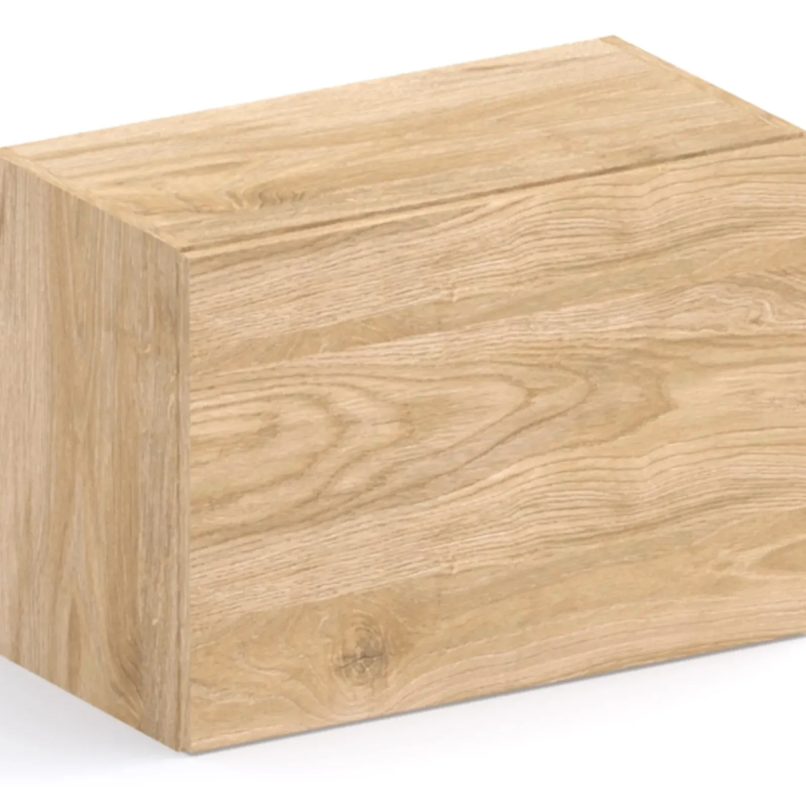 Garnero Arredamenti Mensole E Pensili-Cubo da terra 55x40h cm 1 anta reversibile chiaro Sunset Rovere