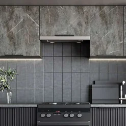 Garnero Arredamenti Cucine Complete|Cucine Complete-Cucina 240cm completa componibile moderna marmo nero grigio Yangon