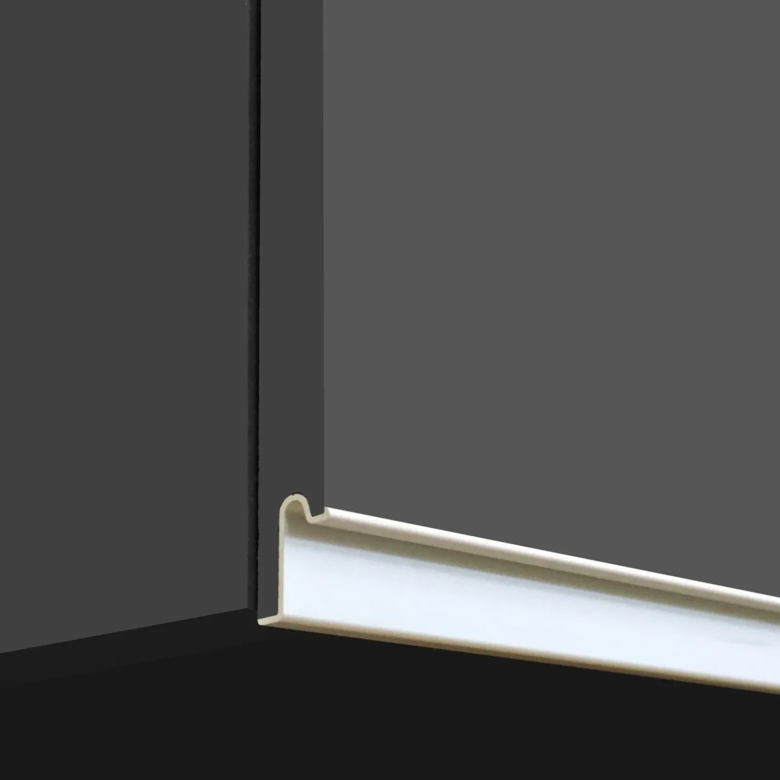 Garnero Arredamenti Cucine Complete|Cucine Complete-Cucina 255cm componibile lineare moderna antracite rovere Gourmet Prestige Antracite - Rovere