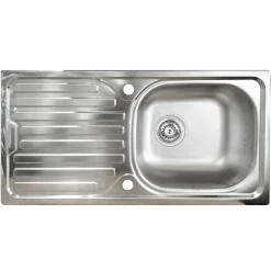 Garnero Arredamenti Cucine Complete|Cucine Complete-Cucina 255cm componibile lineare moderna antracite grigio pietra Gourmet Prestige Antracite - Grigio pietra