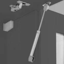 Garnero Arredamenti Cucine Complete|Cucine Complete-Cucina 255cm componibile lineare moderna antracite rovere Gourmet Pure Antracite - Rovere