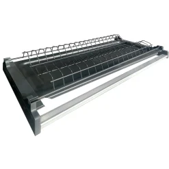 Garnero Arredamenti Cucine Complete|Cucine Complete-Cucina 255cm componibile lineare moderna bianco rovere Gourmet Prestige Bianco Lucido - Rovere