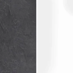 Garnero Arredamenti Cucine Complete|Cucine Complete-Cucina 255cm componibile lineare moderna bianco grigio pietra Gourmet Elegance Bianco Lucido - Grigio pietra