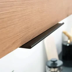 Garnero Arredamenti Cucine Complete|Cucine Complete-Cucina 260cm moderna componibile standard quercia nero Terry