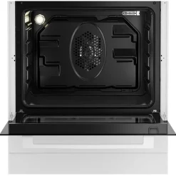 Garnero Arredamenti Elettrodomestici-Cucina combinata 4 fuochi con forno elettrico 60x85cm Beko Bianco