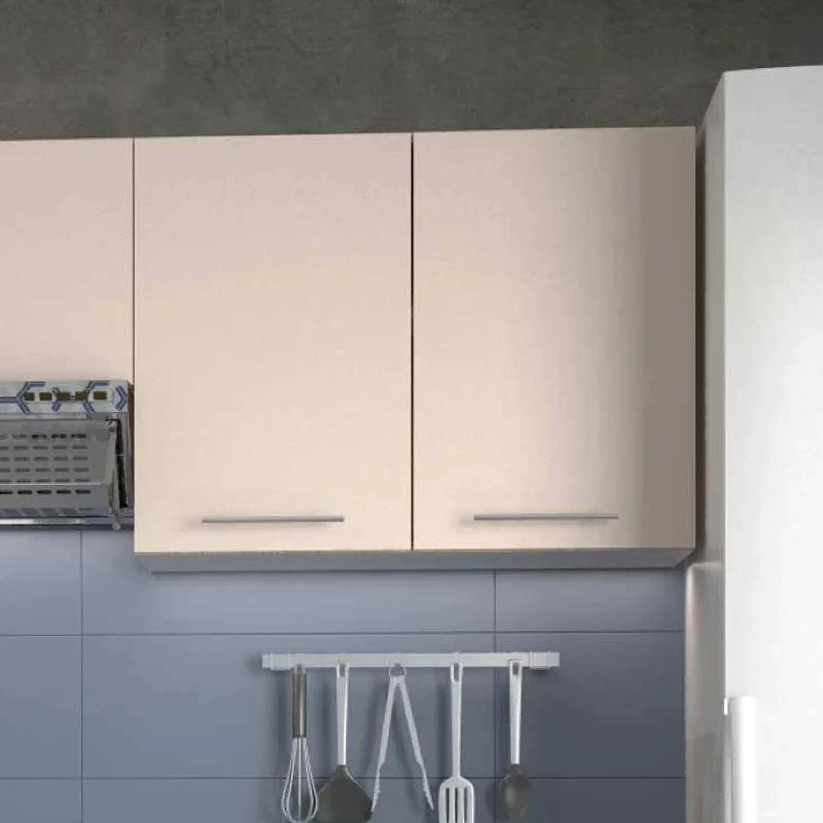 Garnero Arredamenti Cucine Complete|Cucine Complete-Cucina moderna 200cm lineare componibile rovere Matrix Beige