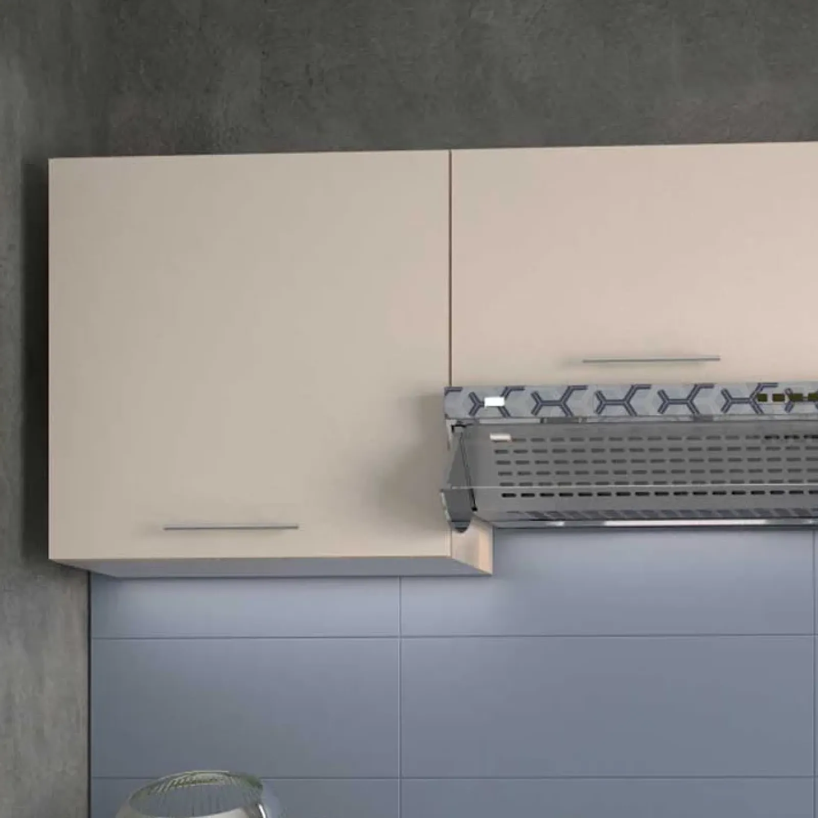 Garnero Arredamenti Cucine Complete|Cucine Complete-Cucina moderna 200cm lineare componibile rovere Matrix Beige