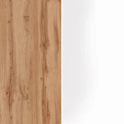 Garnero Arredamenti Scaffali E Dispense-Dispensa cucina 60x165h cm 4 ripiani bianco rovere Gourmet Bianco Lucido - Rovere