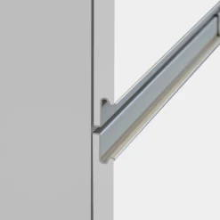 Garnero Arredamenti Scaffali E Dispense-Dispensa cucina 30x165h cm scorrevole bianco rovere Gourmet Bianco Lucido - Rovere