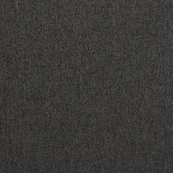 Garnero Arredamenti Divani Letto|Divani Letto-Divano letto 2 posti 133cm imbottito in tessuto antracite Isidore Tessuto Trama Fine Tatum Grigio Scuro