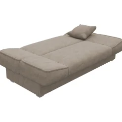 Garnero Arredamenti Divani Lineari|Divani Letto-Divano letto 2 posti 182cm pieghevole senza braccioli beige Rollo Tessuto Orinoco Beige