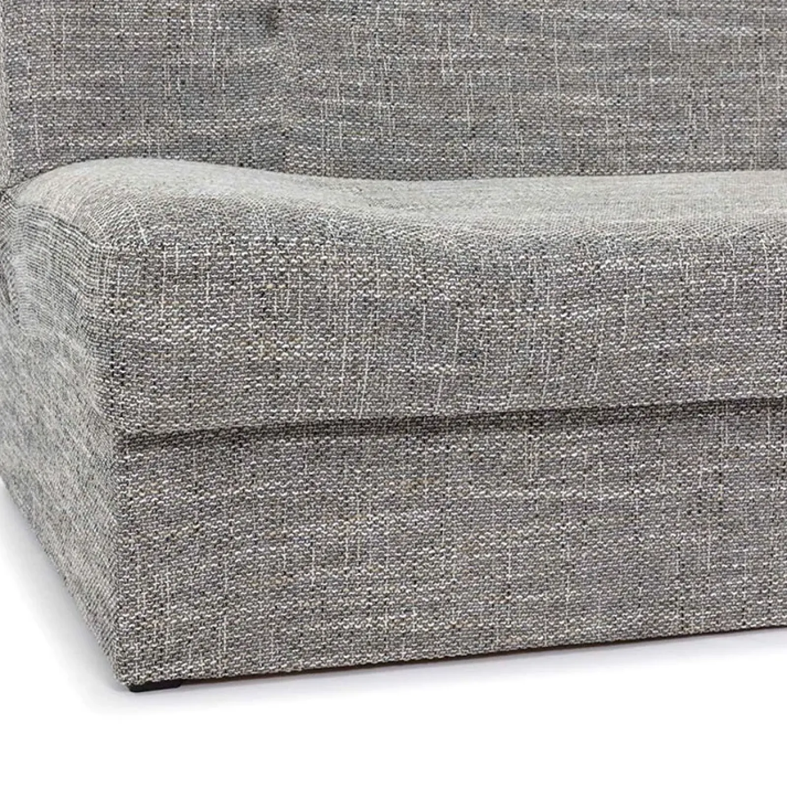 Garnero Arredamenti Divani Letto|Divani Letto-Divano letto 2 posti matrimoniale senza braccioli 192cm grigio beige Joby Tessuto Lawa Grigio