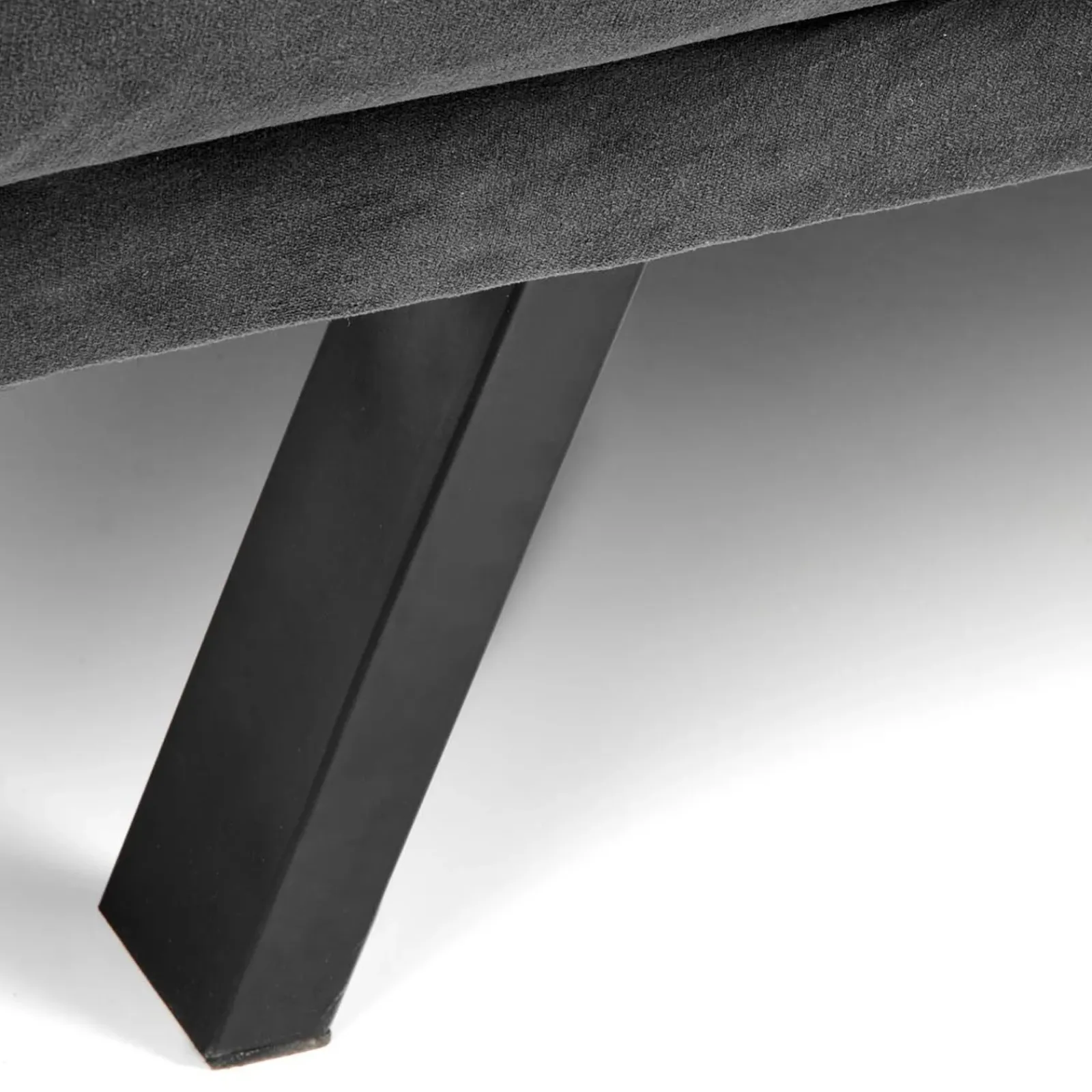 Garnero Arredamenti Divani Letto|Divani Letto-Divano letto 3 posti 192x82 cm velluto Nespolo Grigio scuro