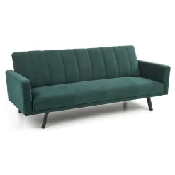 Garnero Arredamenti Divani Letto|Divani Letto-Divano letto 3 posti 192x82 cm velluto scuro Nespolo Verde
