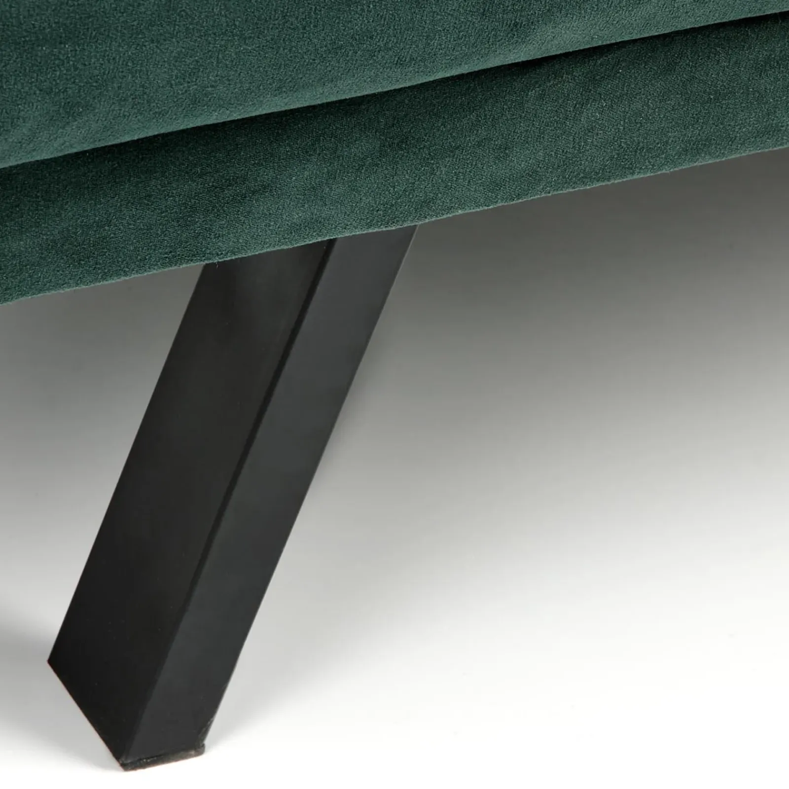 Garnero Arredamenti Divani Letto|Divani Letto-Divano letto 3 posti 192x82 cm velluto scuro Nespolo Verde