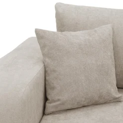 Garnero Arredamenti Divani Lineari|Divani Letto-Divano letto 3 posti 248x90cm con contenitore in Floty Tessuto Velo Beige