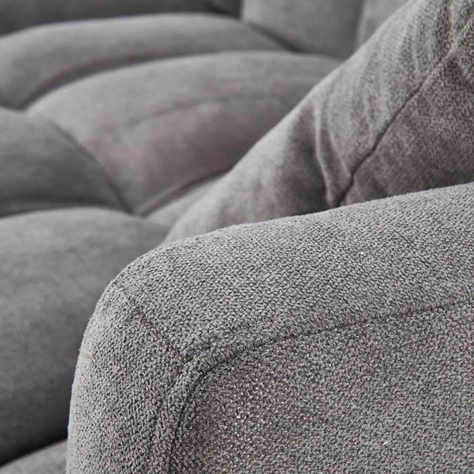 Garnero Arredamenti Divani Lineari|Divani Letto-Divano letto 2 posti 193x58cm grigio acciaio Cassandra