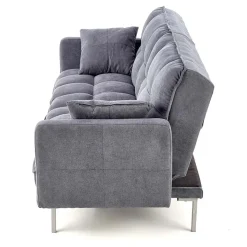 Garnero Arredamenti Divani Lineari|Divani Letto-Divano letto 2 posti 193x58cm grigio acciaio Cassandra