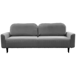 Garnero Arredamenti Divani Lineari|Divani Letto-Divano letto 3 posti 244x102cm tessuto grigio Shimmer