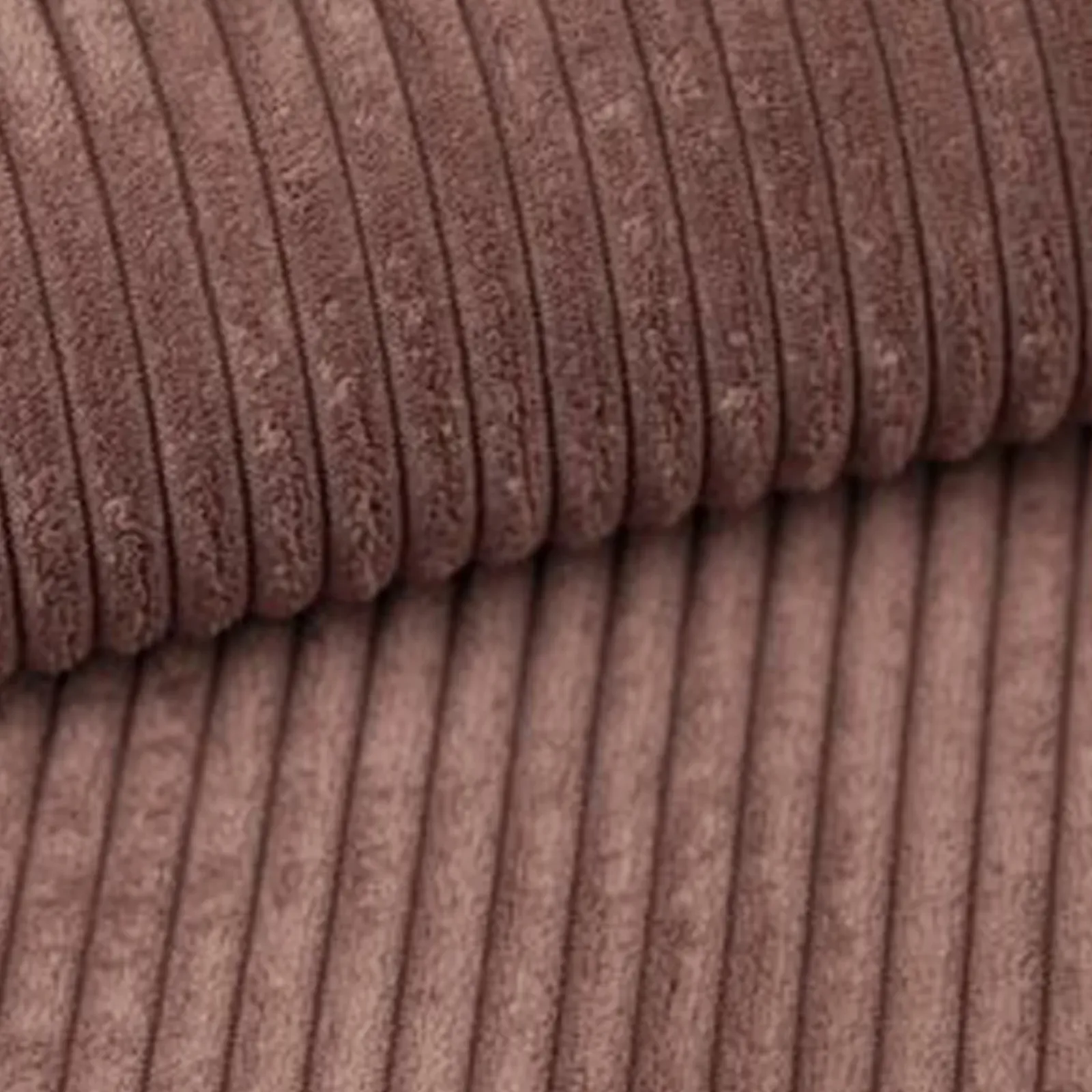 Garnero Arredamenti Divani Angolari|Divani Letto-Divano letto angolare destra 3 posti 267x167cm velluto a coste rosa Relaxion Velluto a Coste Poso Rosa