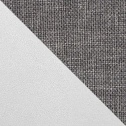 Garnero Arredamenti Divani Angolari|Divani Letto-Divano letto angolare sinistra 3 posti 253x188cm grigio bianco Almese Tessuto Lux Ecopelle Grigio Bianco