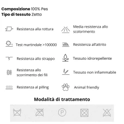 Garnero Arredamenti Divani Angolari|Divani Letto-Divano letto angolare sinistra 3 posti 265x170cm tessuto beige Chillax