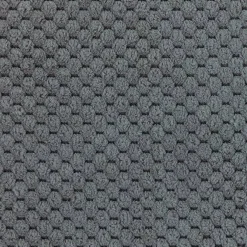 Garnero Arredamenti Divani Lineari|Divani Letto-Divano letto matrimoniale 3 posti 251x95cm tessuto grigio scuro Pluffy Tessuto Peluche Onega Grigio Scuro