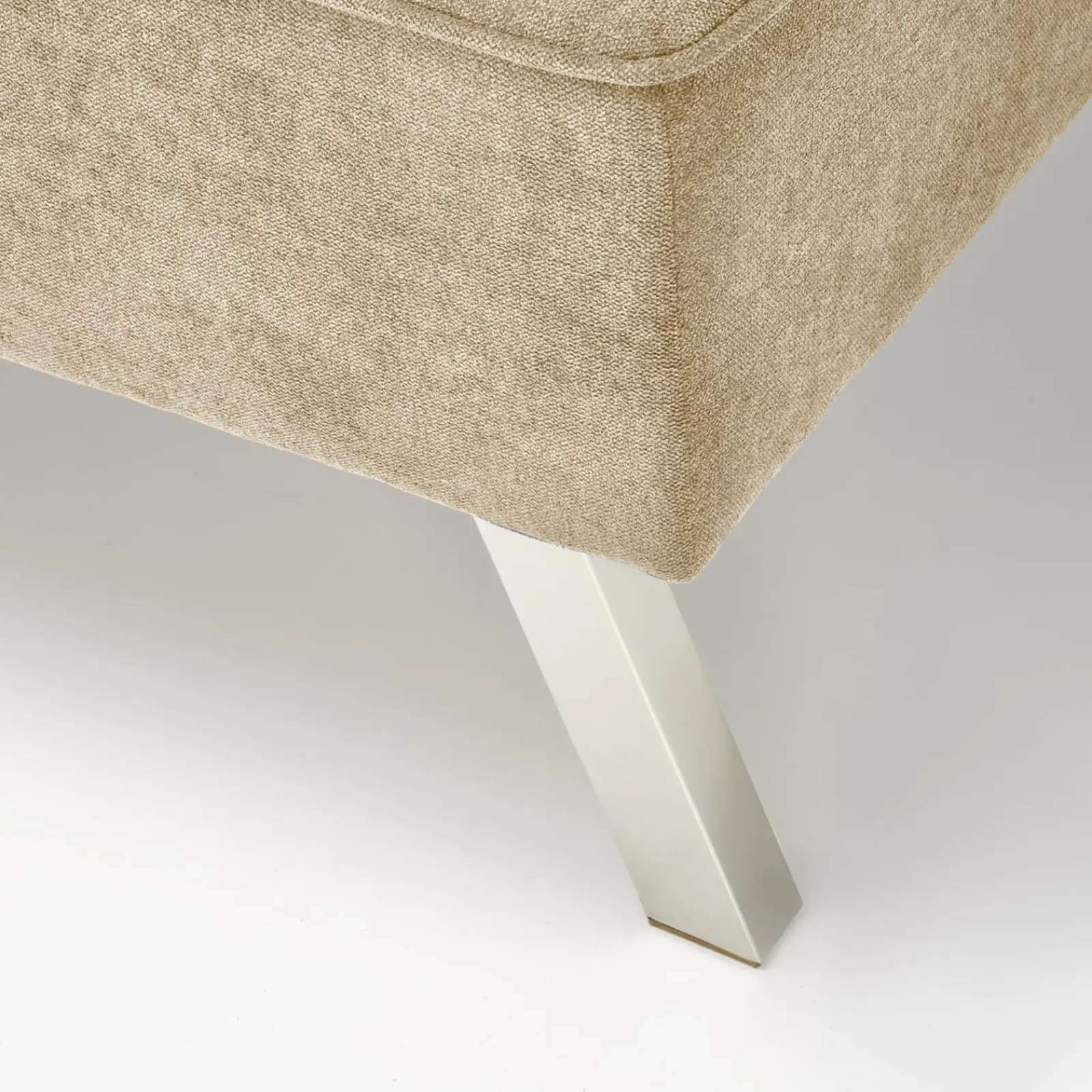Garnero Arredamenti Divani Letto|Divani Letto-Divano letto pieghevole 173x83cm 3 posti moderno in tessuto Veliero Beige