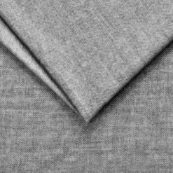 Garnero Arredamenti Divani Angolari|Divani Letto-Divano letto regolabile angolare sinistra 4 posti 288x182cm tessuto grigio chiaro Loungey Tessuto Vellutato Vogue Grigio Chiaro