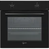 Garnero Arredamenti Elettrodomestici-Forno statico da incasso 60x58cm con ventola di raffreddamento nero Atlantic