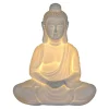 Garnero Arredamenti Lampadari-Lampada da tavolo moderna 25x31cm bianco Buddha Birba