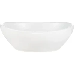 Garnero Arredamenti Lavabi Bagno-Lavabo bagno da appoggio 41x33cm ceramica bianco Shell