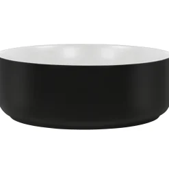 Garnero Arredamenti Lavabi Bagno-Lavabo bagno da appoggio 36x36cm ceramica nero Bolly