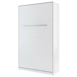 Garnero Arredamenti Letti A Scomparsa|Letti Piazza E Mezza-Letto a scomparsa verticale 120x200 cm una piazza e mezza bianco Chimera