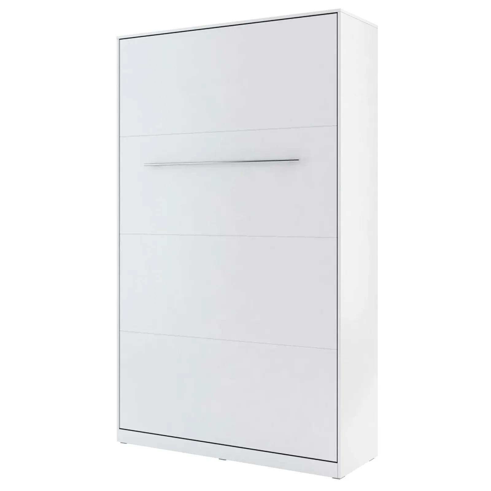 Garnero Arredamenti Letti A Scomparsa|Letti Piazza E Mezza-Letto a scomparsa verticale 120x200 cm una piazza e mezza bianco Chimera